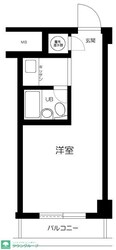 高輪スカイハイツの物件間取画像